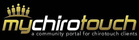 MyChiroTouch.com - a community portal for chirotouch clients